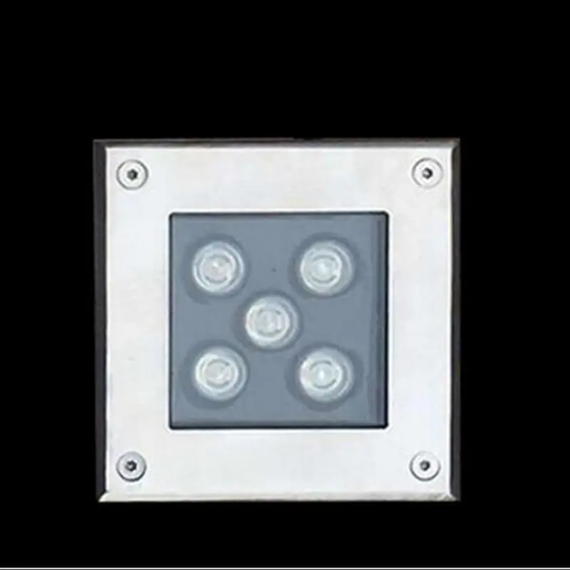 Квадратные светодиодсветодиодный подземные светильники 4 Вт 5 6 9 12 16