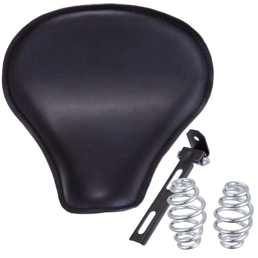 11 8 &quotмотоцикл Solo Seat &amp 2 8&quot пружины с кронштейном для Honda Yamaha Harley Sportster Chopper Bobber