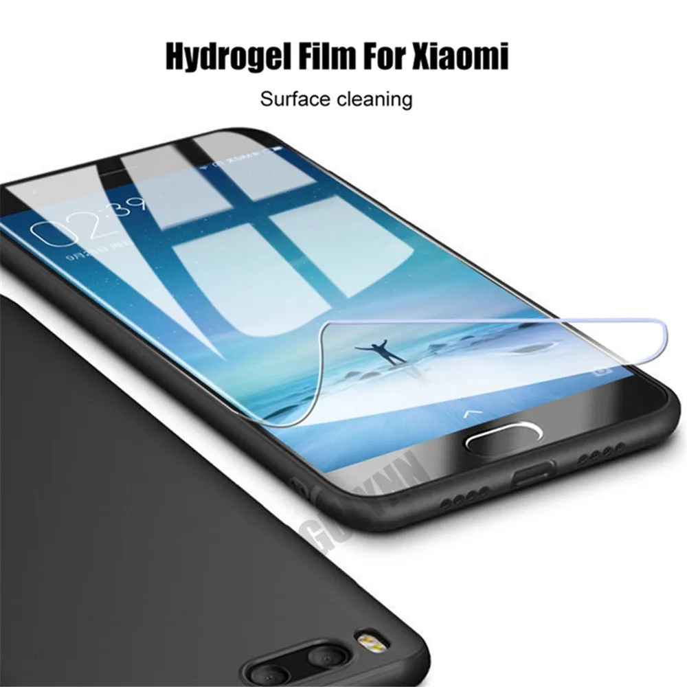 Гидрогелевая 5d пленка с полным покрытием для Xiaomi Redmi Note 5A 5X 4X Защитная 6 Pro (не