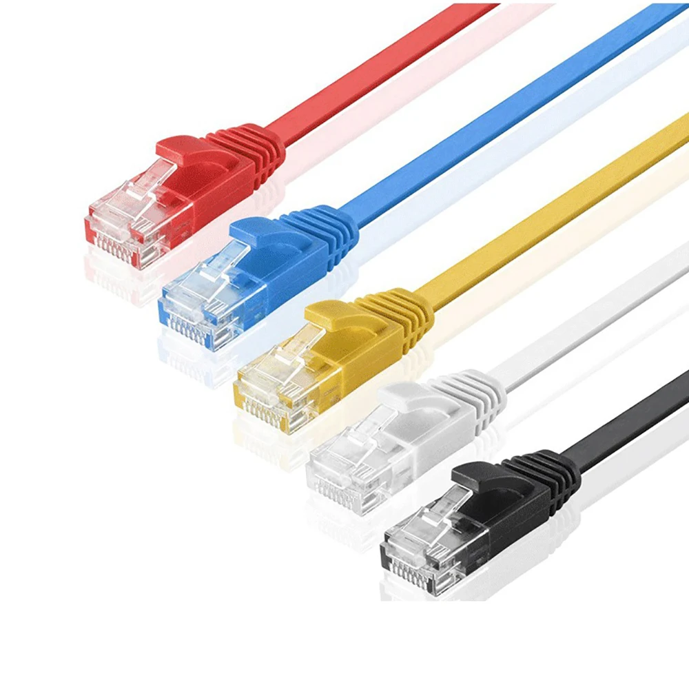 Кабель Ethernet сети JONSNOW CAT6 ПК порт RJ45 компьютерный шнур из чистой меди ультратонкий