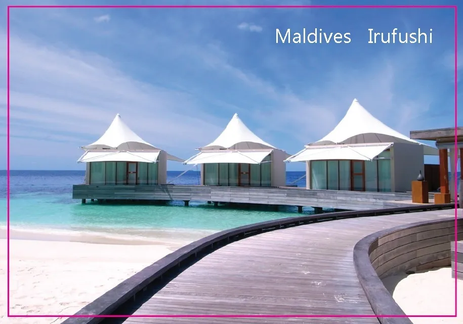 

Прямоугольные жесткие магниты, Мальдивы, остров Irufushi, декорации прямоугольный туристический 3*2, металлический магнит на холодильник 5373 для ...