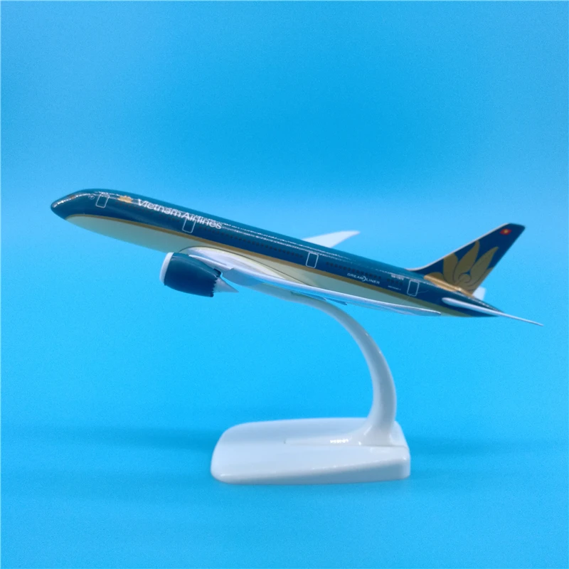 20 см B787 Вьетнам авиакомпаний модель самолета Boeing 787 Аэробус дыхательные пути
