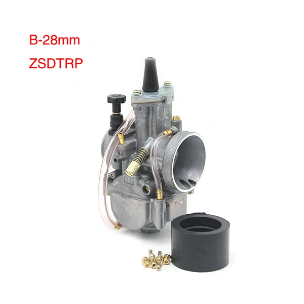 B-28mm ZSDTRP Alconstar высокая производительность PWK 21 24 26 28 30 32 34 Карбюратор Carb для 90cc до 250cc Dirt Pit Bike ATV Quad Мотоцикл - Цвет: B-28mm ZSDTRP