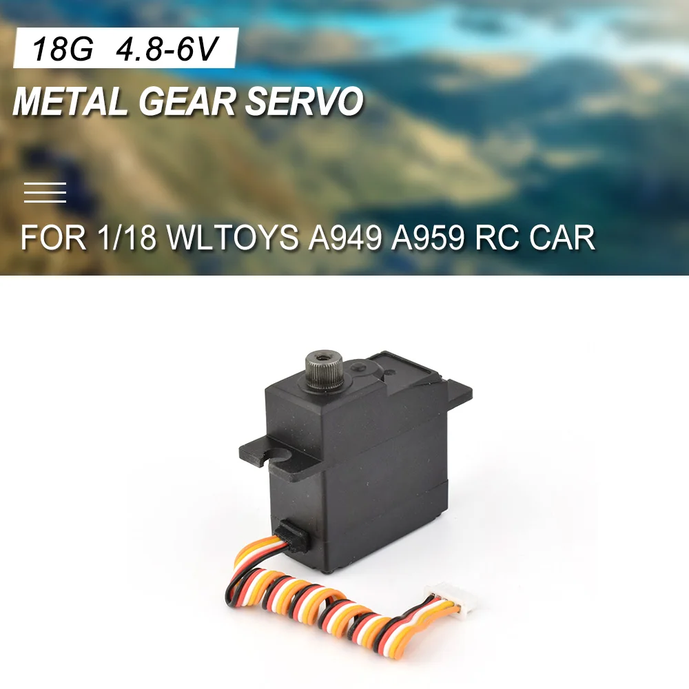 Металлический сервопривод для 1/18 Wltoys A949 A959 A969 A979|Детали и аксессуары| |