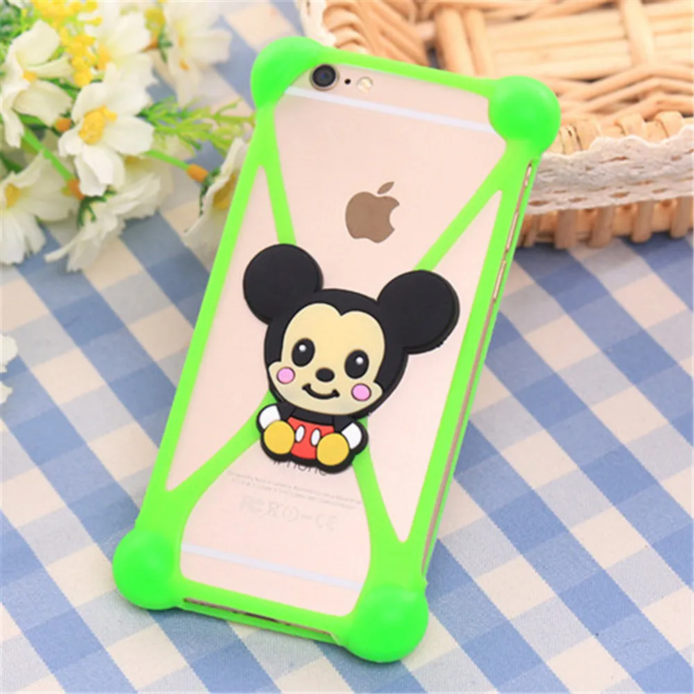 Univasal Silicone Soft Rubber Cartoon Phone Case for Samsung Galaxy Note 3 4 5 7 A3 A5 A7 A9 J5 J7 2016 Shell Protective Cover |