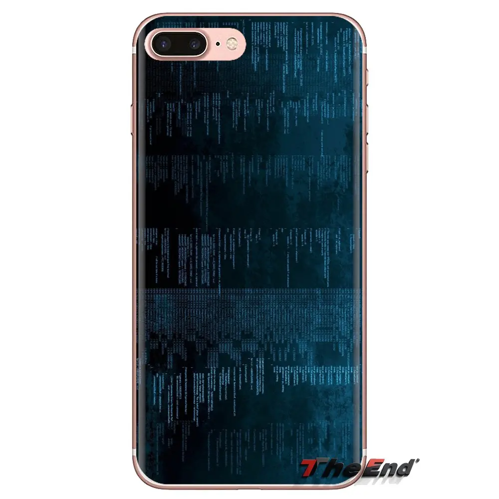 For Xiaomi Mi3 Samsung A10 A30 A40 A50 A60 A70 Galaxy S2 Note 2 Grand Core Prime Computer Code Illustration Abstract Phone Cases |