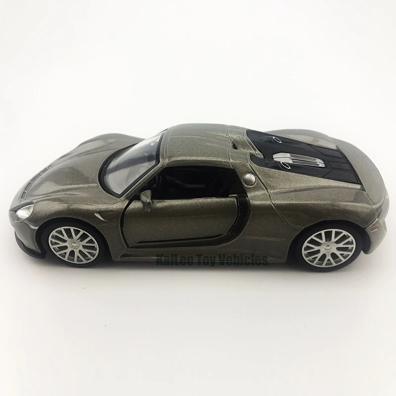 1:34 сплава модели автомобилей Высокая моделирования 918 серый металл Diecasts