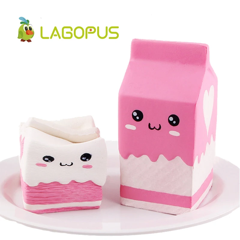 Лагопус сжимаемые молочные игрушки для детей Развивающие детские медленно