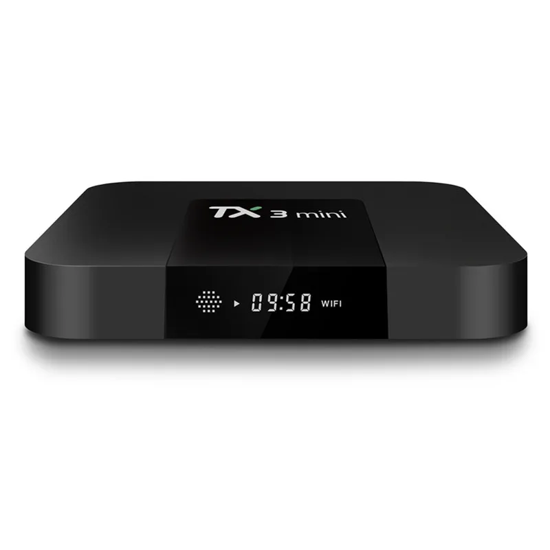 ТВ приставка 4K HD TX3 MINI Smart Android 7 1 Amlogic S905W ГБ 8 2 Гб 16 четырехъядерный процессор VP9 HDR PK