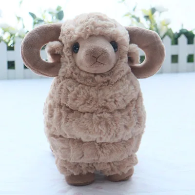 Плюшевая игрушка кукла маскаты маленькая овечка Коза каракули подарок на день