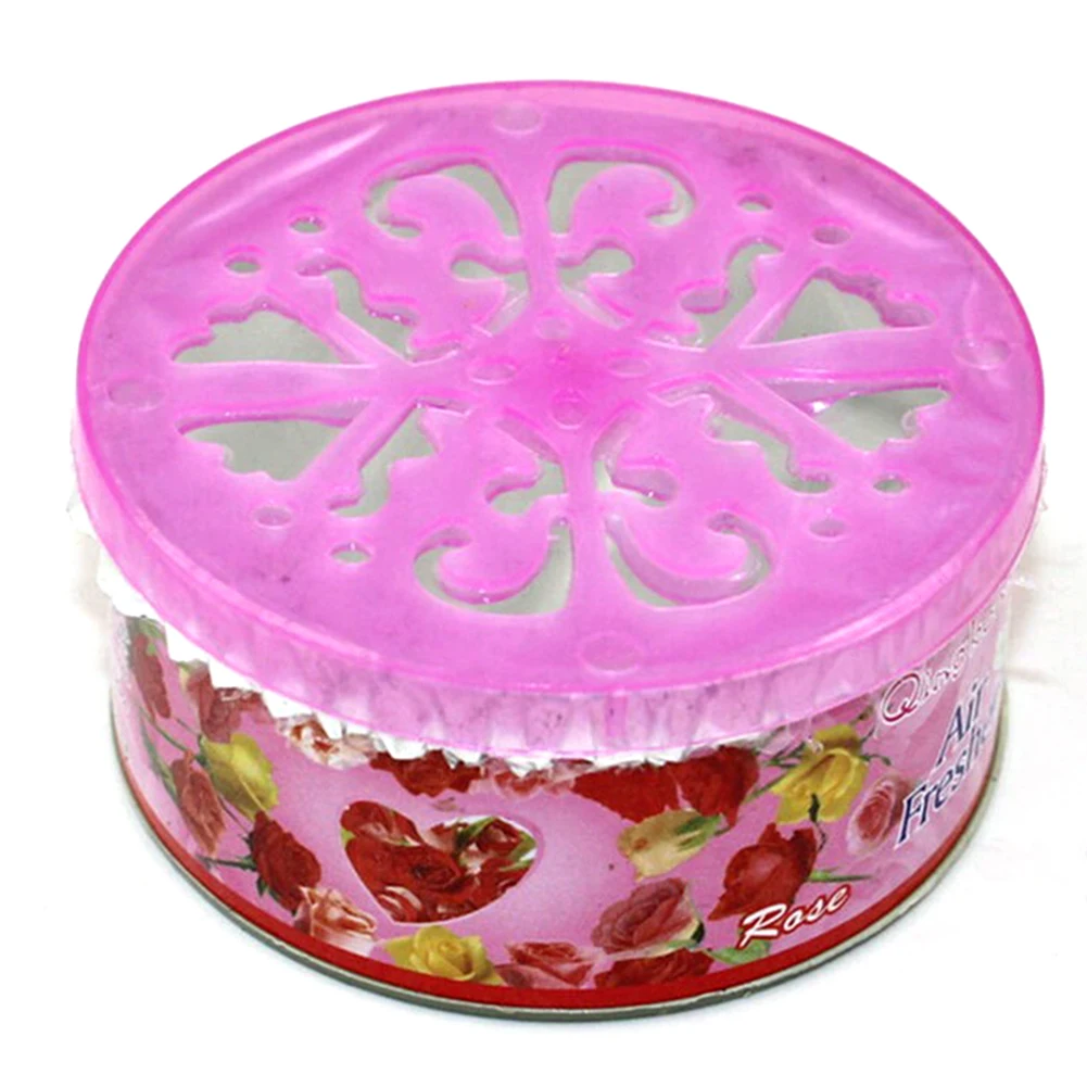 Rose flavor Твердый дезодорирующий освежитель воздуха ароматизатор для внутреннего автомобиля дома ванной комнаты - Название цвета: Rose flavor