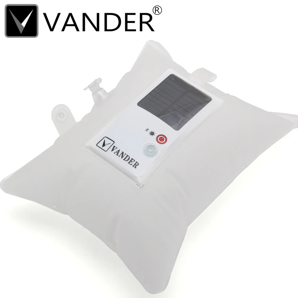 10x надувные Солнечный свет Солнечная Светодиодные лампы с ручкой для Пеший