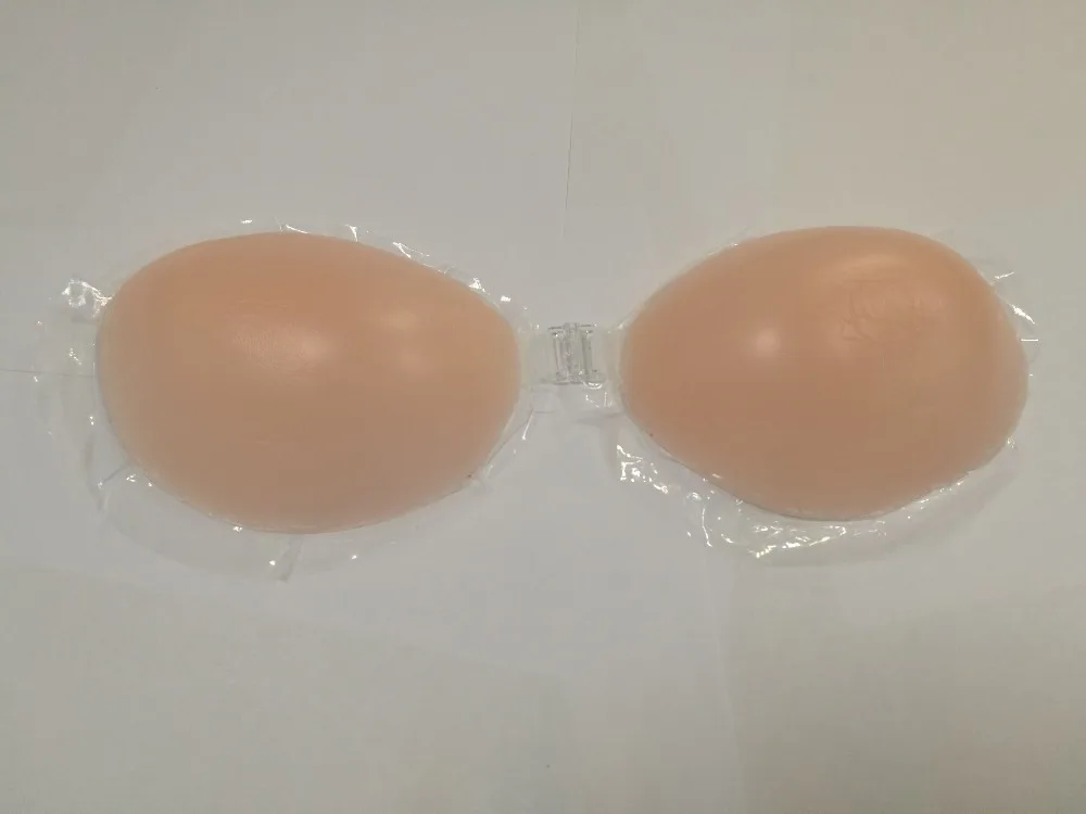 100 pcs Silicone Bra Invisible Push Up Sexy Strapless Bra Stealth Adhesive Backless Breast Enhancer For Women Lady Nipple Cover