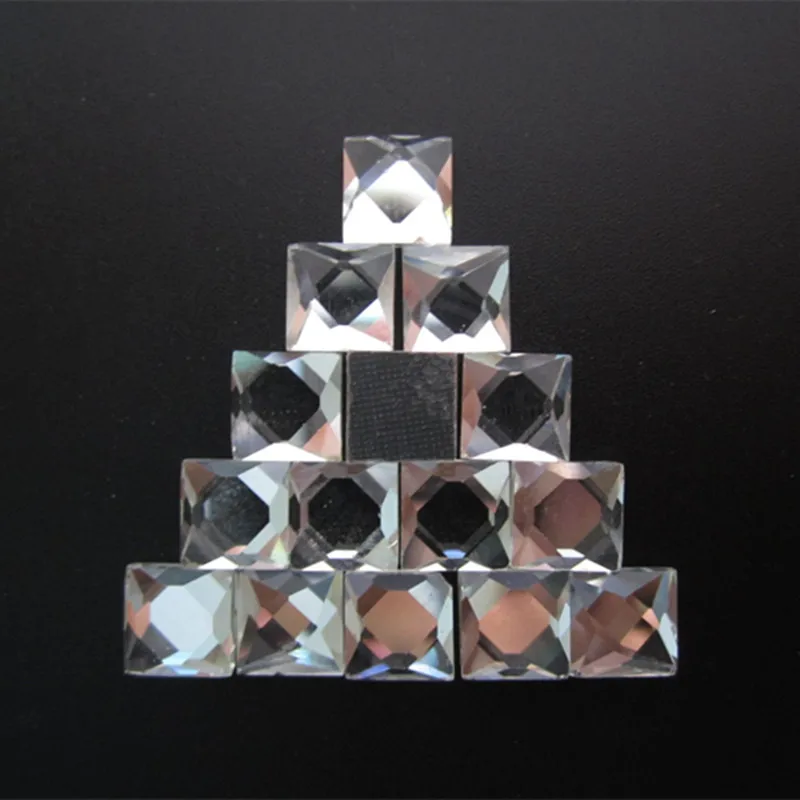 Стразы горячей фиксации s квадратные стеклянные камни и кристаллы 7 мм 8 Украшения