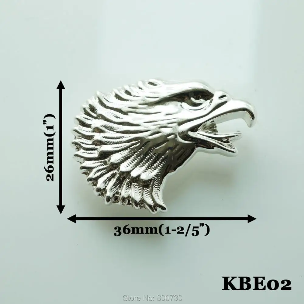 (KBE02) 10 шт. Western Concho Freedom Eagle Head Right Leathercraft | Дом и сад