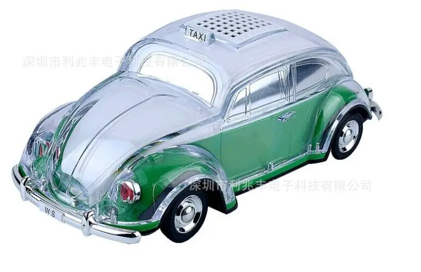 Яркий Мини Динамик bluetooth в форме автомобиля мини динамик звуковая коробка MP3 ++ U