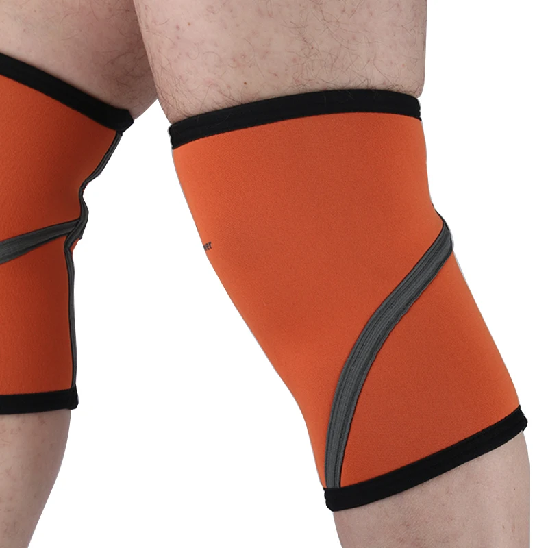 Vigor Power Gear 7 мм наколенники поддерживают силовые спортивные тяжеловесные втулки SBR