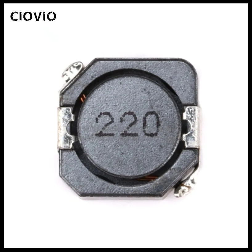 50 шт./лот SMD Силовые индукторы CDRH104R CD104R 10*10*4 мм 2.1A 220UH 330UH 470UH 680UH 1MH|Индукторы| |