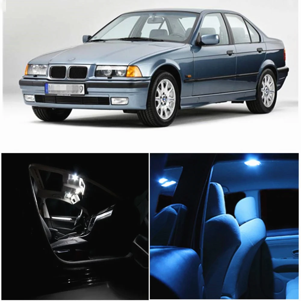 Комплект светодиодов WLJH для салона автомобиля комплект из 15 штук BMW 3 Series E36 M3 318i