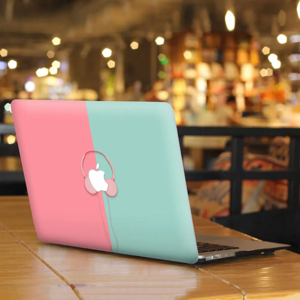 Виниловая наклейка с надписью Love music для DIY MacBook Air Pro retina 11, 13, 15 дюймов, наклейка для ноутбука Mac, полностью покрывающая кожу, наклейка