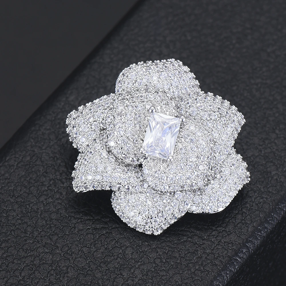 Missvikki брендовая брошка с цветущим цветком роскошные украшения для женщин мама