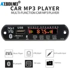 Mp3-плеер с цветным дисплеем, 5 В, 12 В, Bluetooth, FM-радио, приемник, беспроводной автомобильный аудиоадаптер с поддержкой TF-карты, USB-передатчик 3,5 мм, AUX