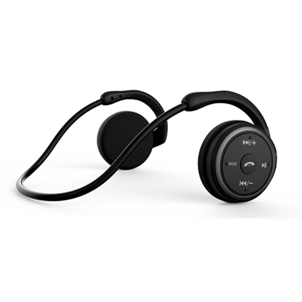Black Suicen AX-698 спортивные bluetooth-наушники с поддержкой 32G TF карты, fm-радио, портативные беспроводные наушники с шейным ремешком, гарнитура Auriculars - Цвет: Black