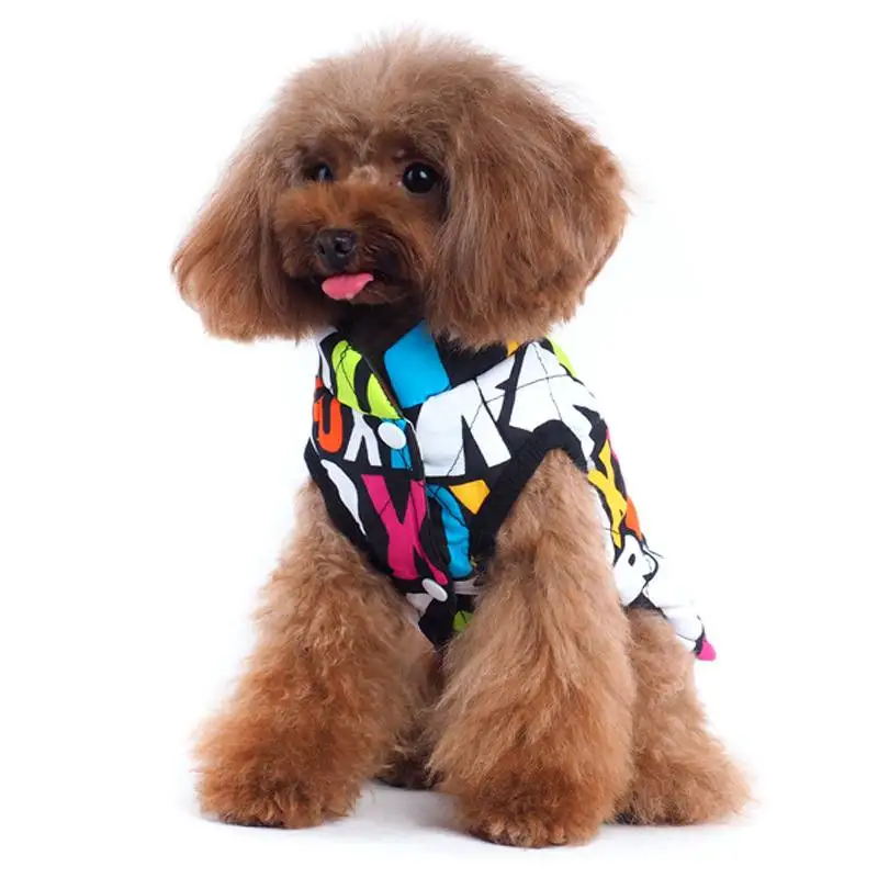 Мала до велика Одежда для собак с домашними животными зимняя теплая камуфляжная