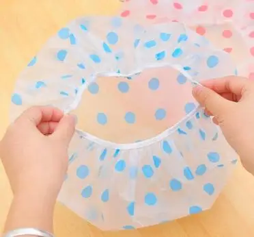 2 шт. женские водонепроницаемые насадки для душа в горошек | Дом и сад