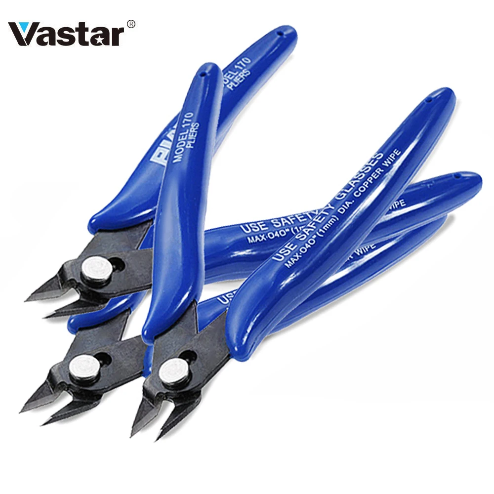 Vastar плоскогубцы кусачки для электрических проводов боковые ножницы смыватель
