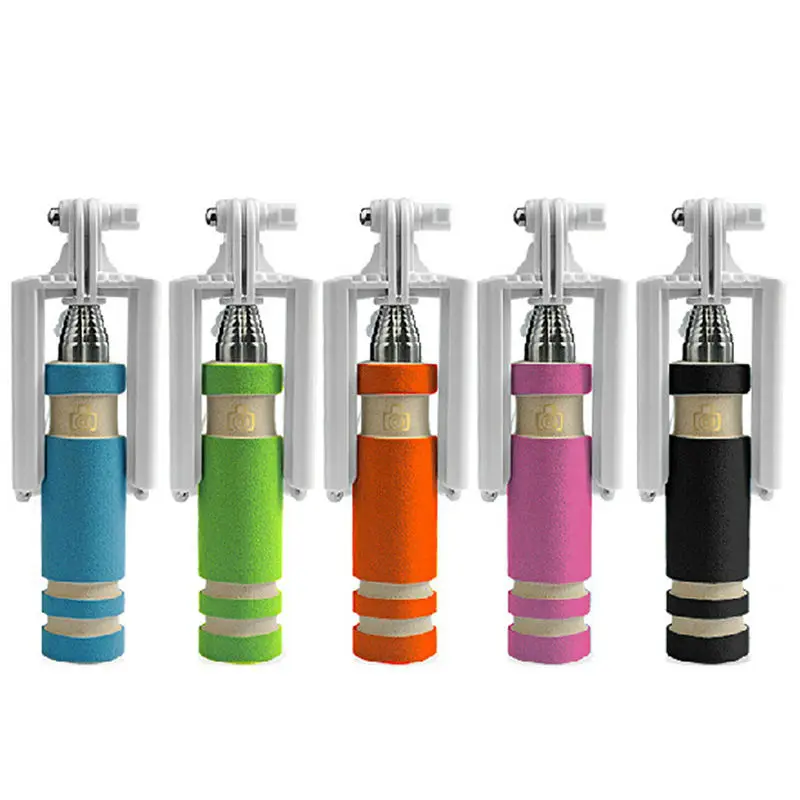 Портативный мини складной мобильный телефон проводной самостоятельно Selfie