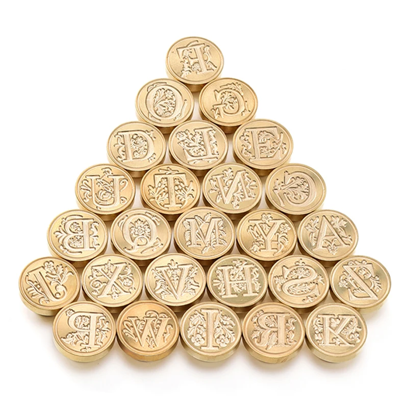 1 шт. изысканный ретро штамп для запечатывания воска сменная латунная головка