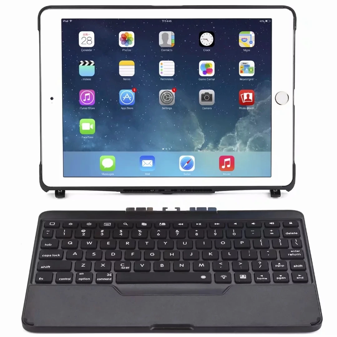 Съемная и подсветка умная Bluetooth клавиатура для iPad 9 7 2018 2017 A1893 A1954 A1822 A1823 Air 2 Pro _