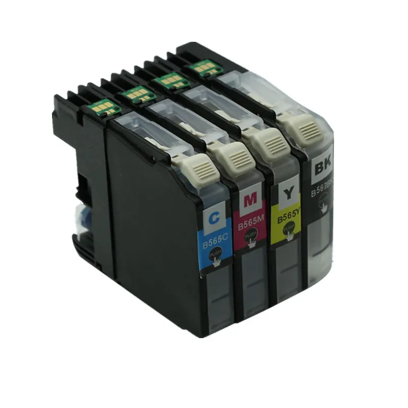 Чернильный картридж LC567 сменный для MFC J2310 LC 567 XL LC567XL LC565 MFCJ2310 MFCJ2510|ink cartridge|replacement