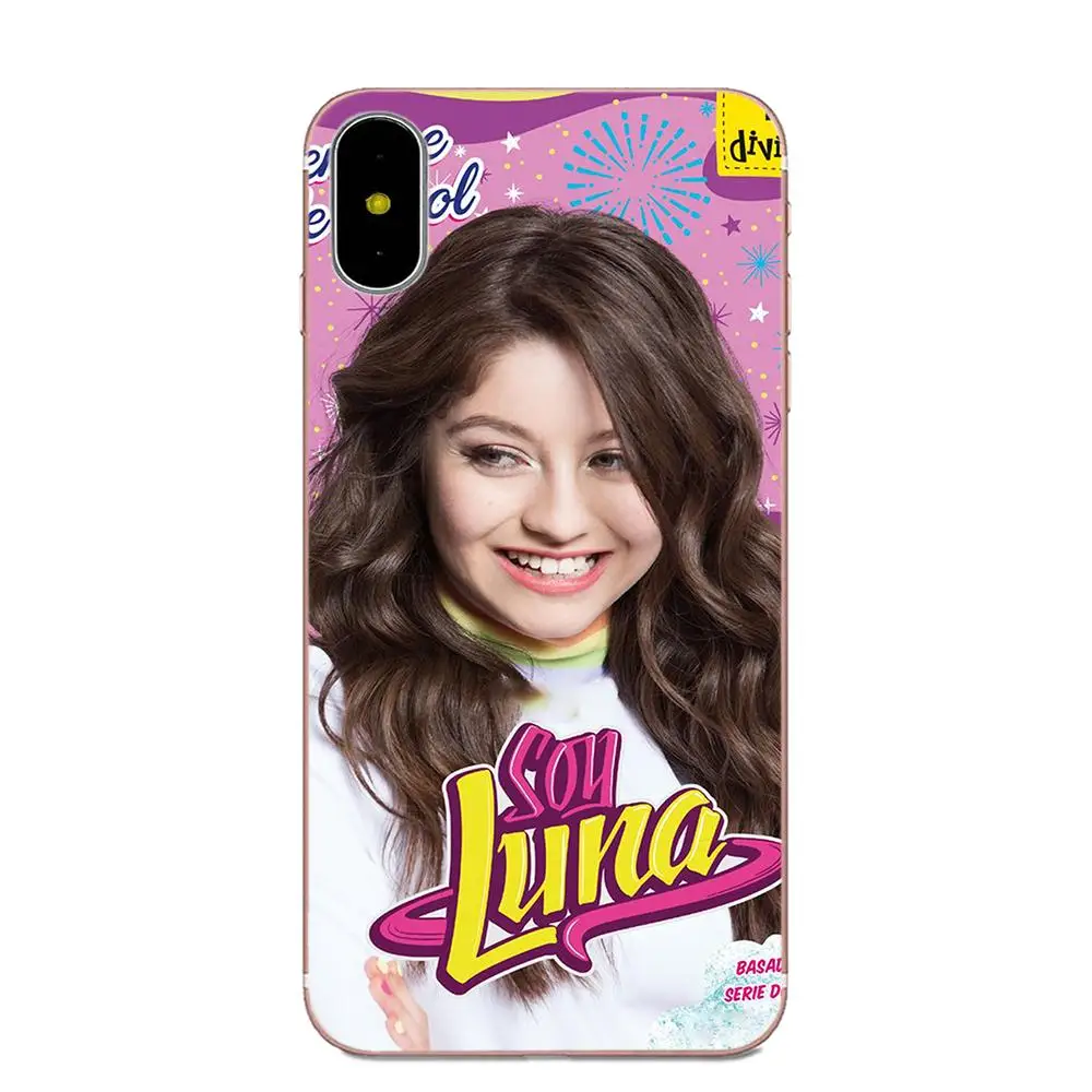 Мягкий Силиконовый ТПУ Прозрачный Новый Модный соевый Luna для Apple iPhone 4 4S 5 5C 5S SE 6 6S 7