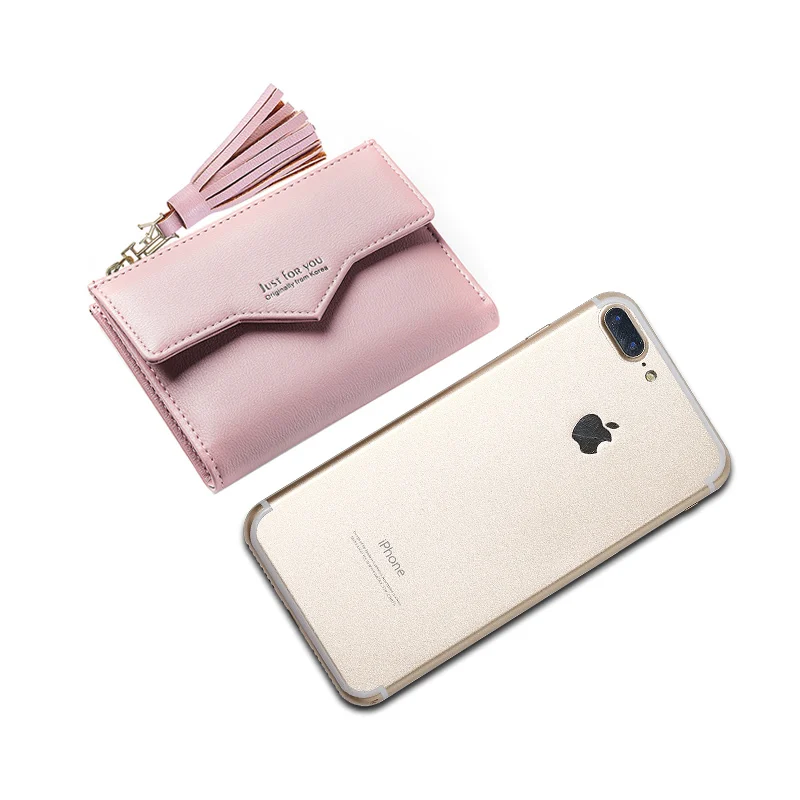 Eyes In Love Vintage Female Wallet Top Quality Leather Purse Women's Envelope Small Women Zipper Coin Portfel | Багаж и сумки