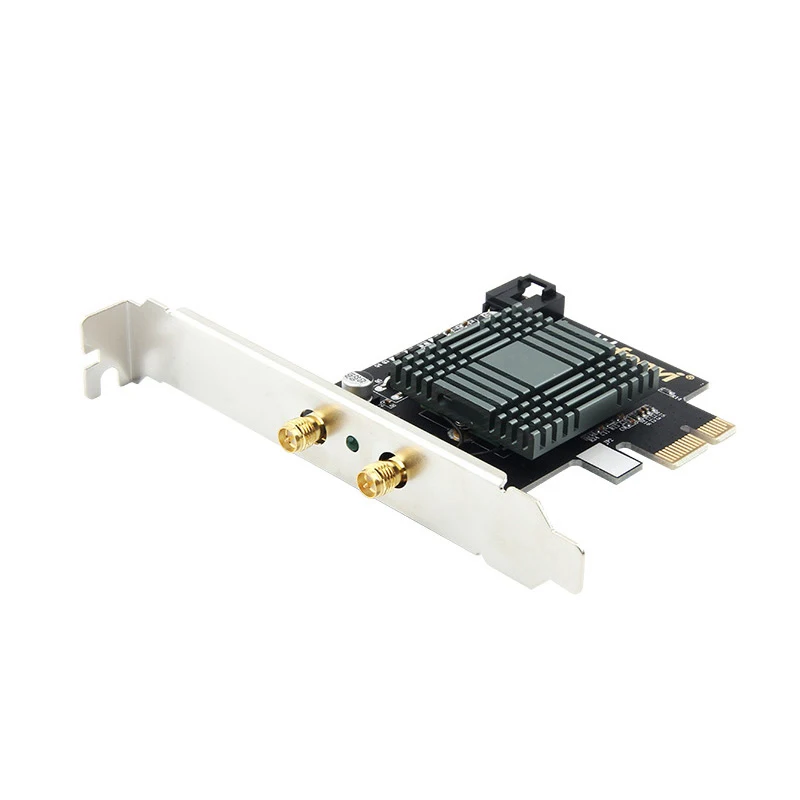 Двухдиапазонный Настольный беспроводной Intel 9260 PCI-E 802.11ac 1,73 Гбит/с 2,4G/5G WiFi Bluetooth 5,0 адаптер MU-MIMO 9260NGW для Windows 10