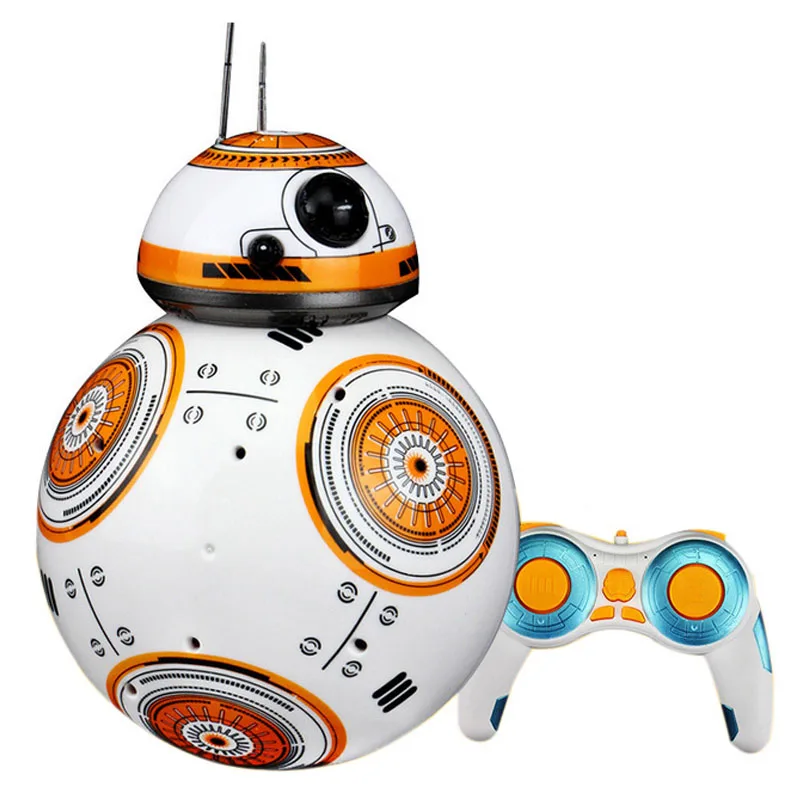 Радиоуправляемый робот шар игрушка BB 8 пульт дистанционного управления Звездные