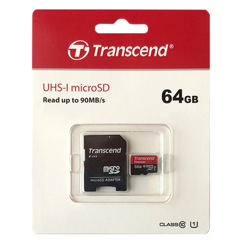 Transcend карты памяти Micro SD Card 64 ГБ 32 ГБ 16 ГБ картао де memoria высокое Скорость 60 МБ/с. UHS-I 400X MicroSD SDXC SDHC карты