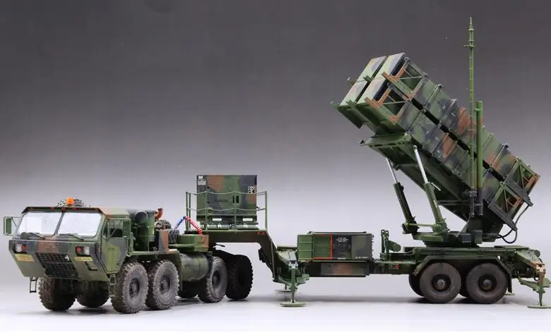 Разборный Танк KingTair масштаба 1/35 игрушечные наборы ракетная система США патриот и