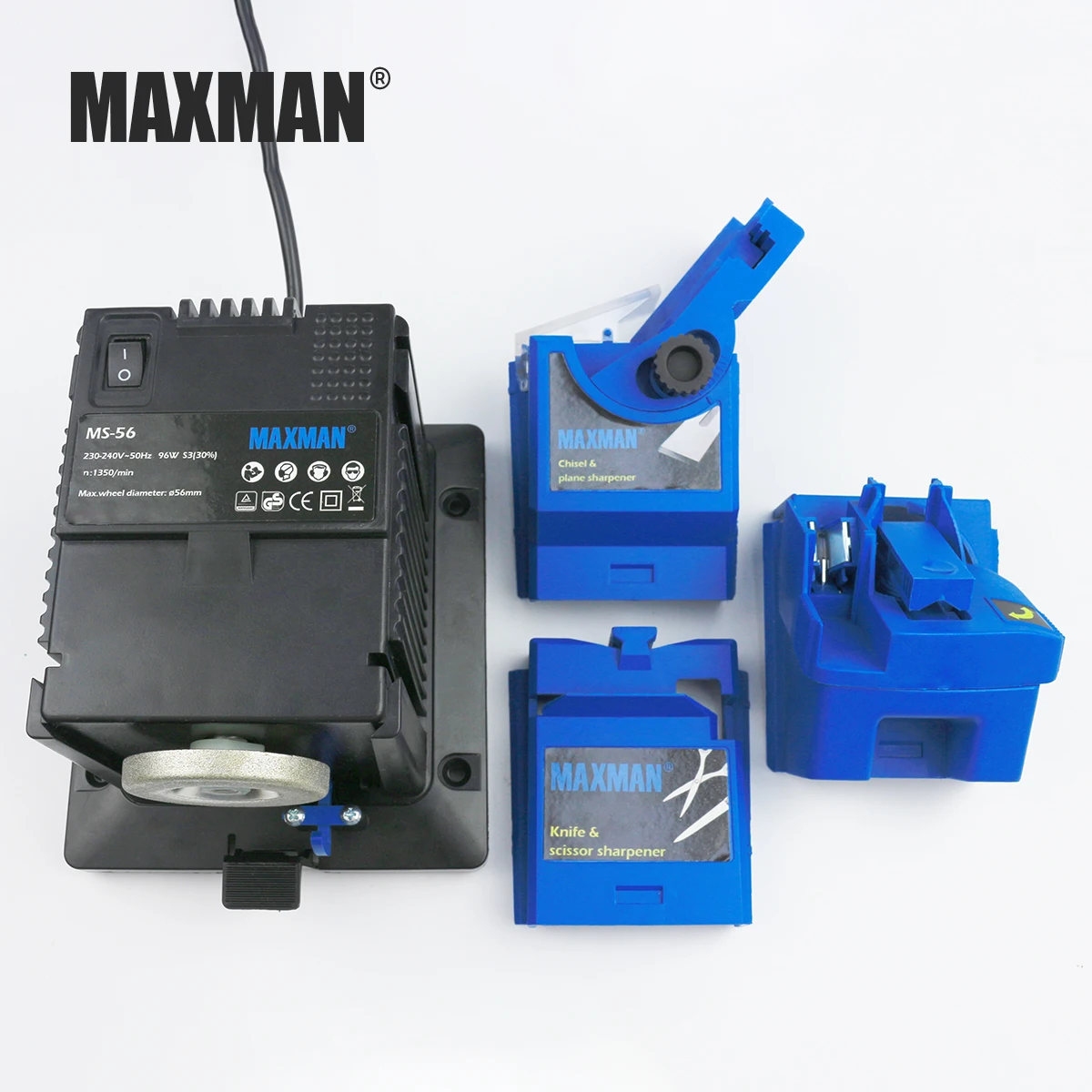 MAXMAN профессиональная электрическая точилка для ножей и ножниц долото самолет HSS