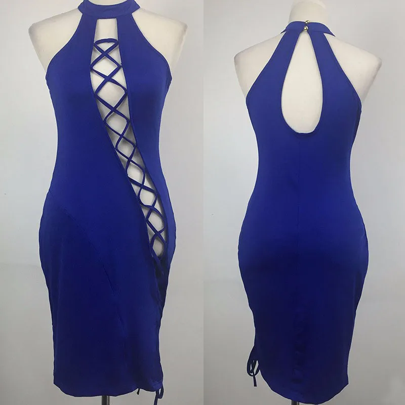 Женское облегающее платье без рукавов LIVA черные красные вечерние платья с