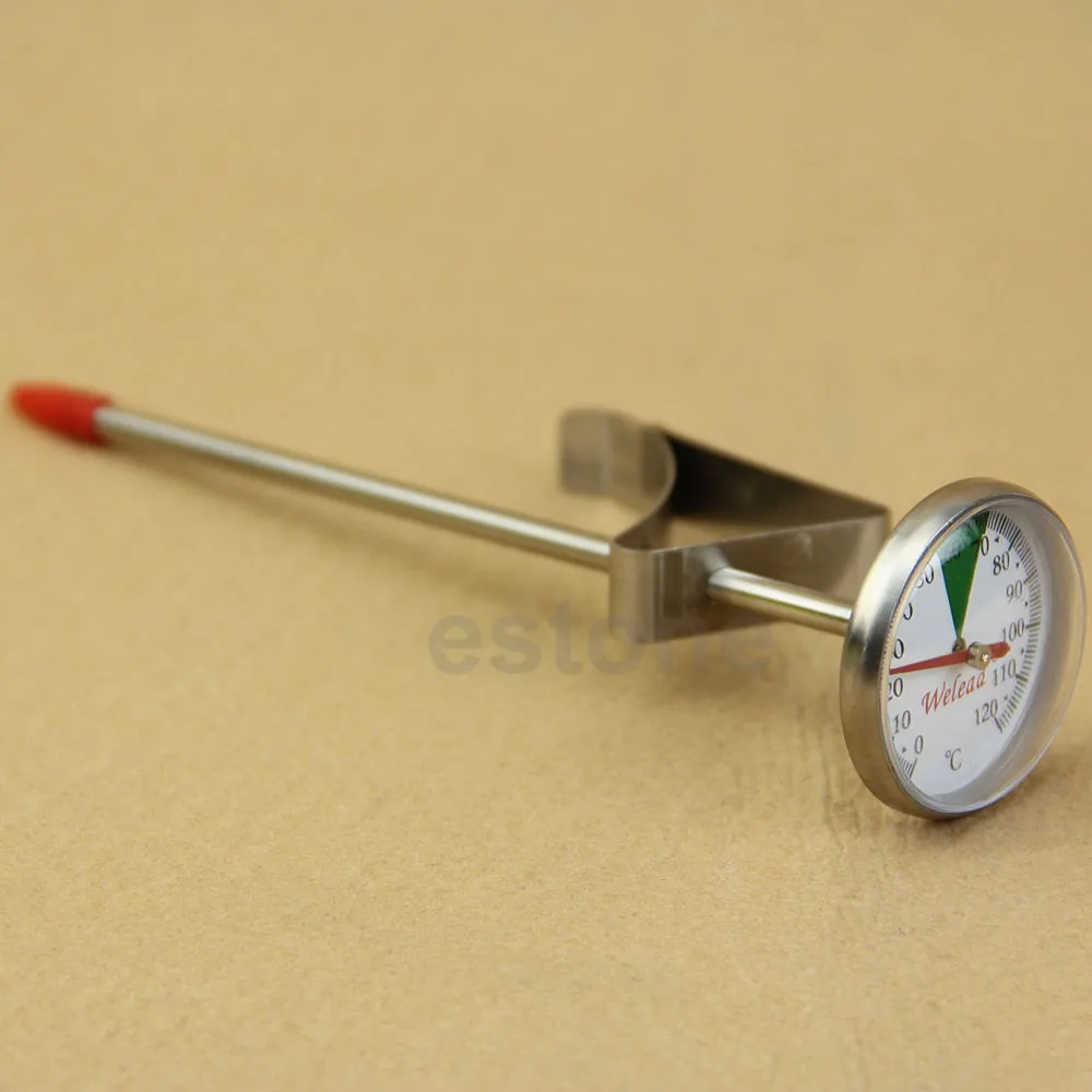 Кухонный Термометр из нержавеющей стали для мгновенного считывания молока и