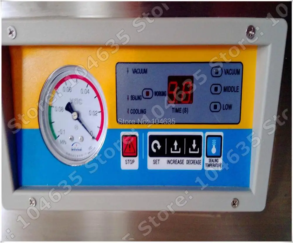 220V Настольный вакуумный упаковщик, пластиковый пакет вакуумная упаковочная машина, вакуумная упаковочная машина