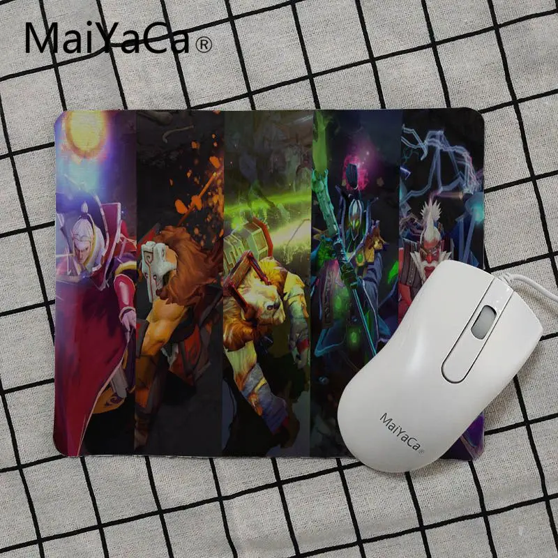 MaiYaCa ваши собственные коврики Dota 2 Heroes чемпионы офисные мыши резиновые Аниме