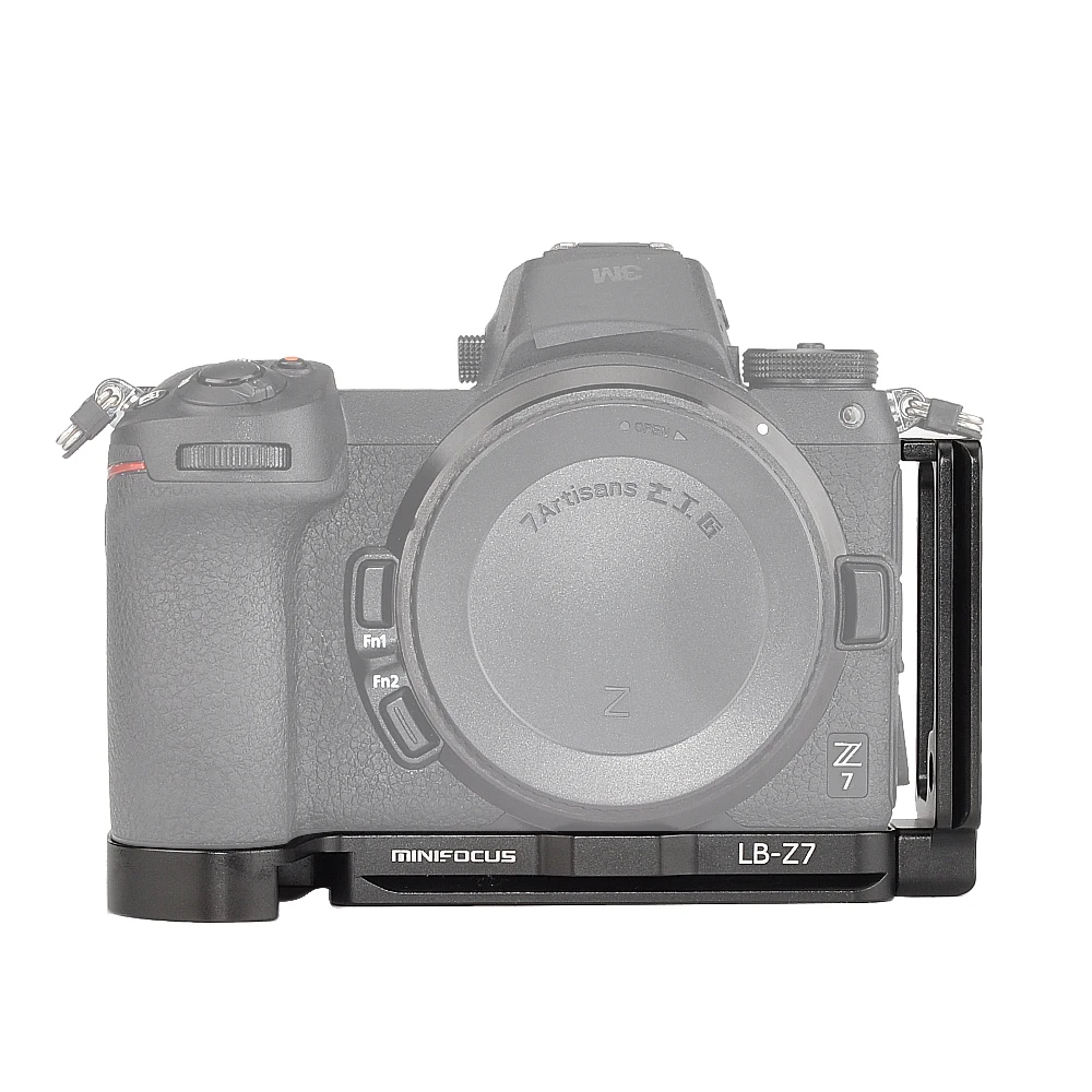 Мини фокус Z6 Z7 L Пластина для камеры Nikon Вертикальная Кронштейн пластина штатив QR