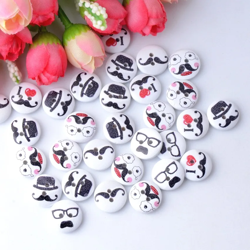 БЕСПЛАТНАЯ ДОСТАВКА Розница 10 шт случайный смешанный милый 2 отверстия