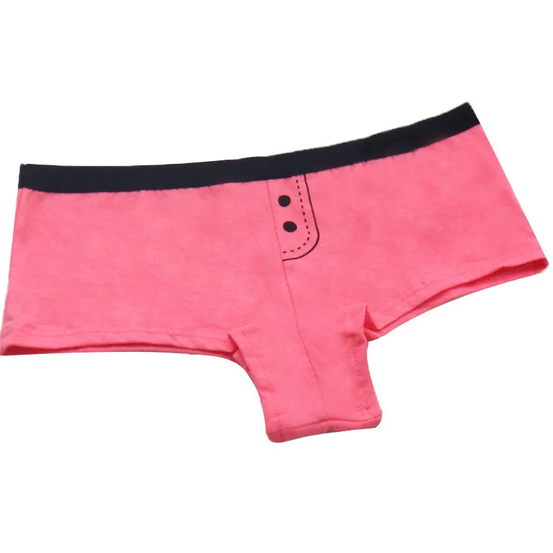5 шт. пикантные женские трусики повседневные удобные шорты-боксеры Culotte Femme