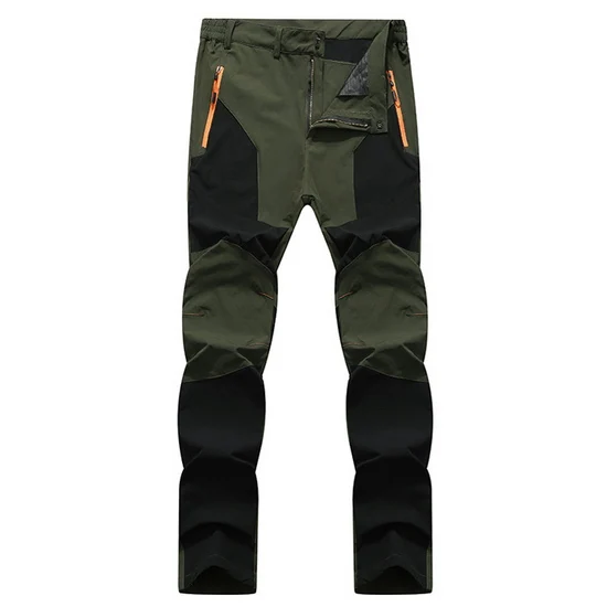 army green black LOMAIYI, Стрейчевые мужские брюки, повседневные, мужские, весна/осень, водонепроницаемые, спортивные штаны, мужские брюки, мужские, облегающие, рабочие брюки для мужчин, AM042 - Цвет: army green black