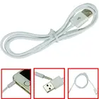 Новый 3,5 мм AUX аудио разъем к USB 2,0 штекер зарядный аудио кабель адаптер шнур